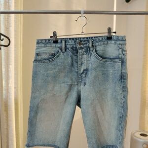 Ksubi Light Blue Jean Shorts